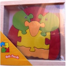 Wooden Block Puzzle in Box - Owl Wooden Block Puzzle in Box - Owl